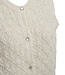 katoenen dames gilet met parel knopen "Cathy" moonbeam- beige FreeQuent