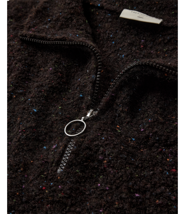 gilet dames met rits "Nemes" bruin FreeQuent