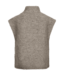 gilet dames met rits "Nemes" taupe FreeQuent