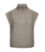 gilet dames met rits "Nemes" taupe FreeQuent