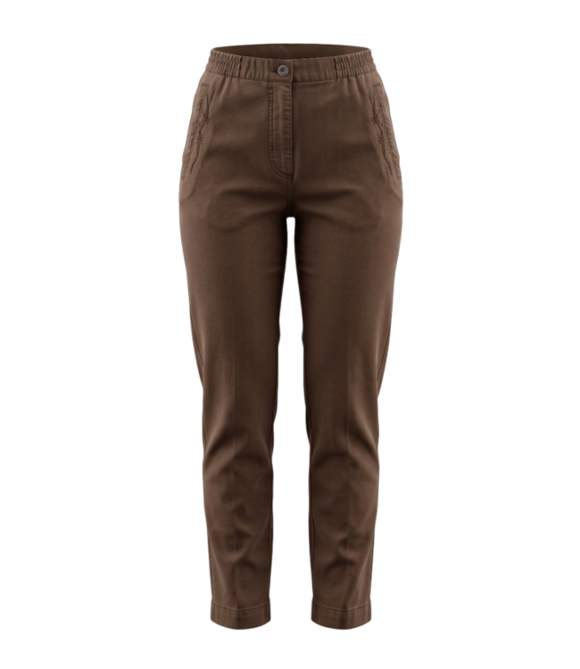 Winter comfort spijkerbroek dames Sandra met elastische tailleband - NewFashion