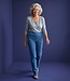 Winter comfort spijkerbroek dames Sandra met elastische tailleband - NewFashion