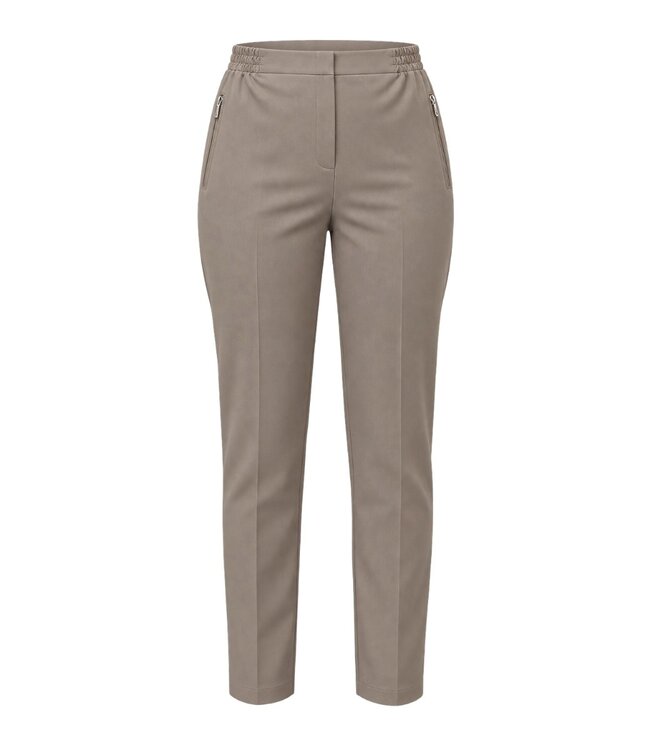 winter pantalon power- stretch wooltouch met elastische band - Alica