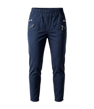 Cherry Berry WINTER Stretch broek dames knopen met elastische tailleband CherryBerry
