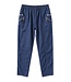 WINTER Stretch broek dames knopen met elastische tailleband CherryBerry