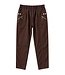WINTER Stretch broek dames knopen met elastische tailleband CherryBerry