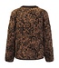 bomber jasje met print bruin- zwart Signature
