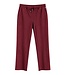 dames pantalon Pigal flared visgraat bordeaux- rood Sensia