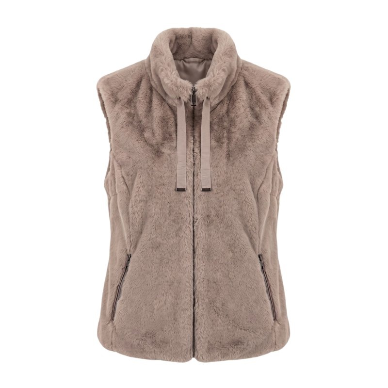 Gilet teddy dames