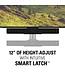 Sanus WSSBM1-B2 under TV Mounting Bracket compatible for Sonos Beam Suitable for TVs from 37" to 70"