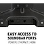 Sanus WSSBM1-B2 under TV Mounting Bracket compatible for Sonos Beam Suitable for TVs from 37" to 70"