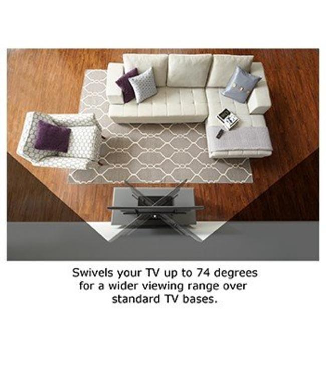 Sanus VTVS1-B2 Universal Swivel TV Pedestal Stand