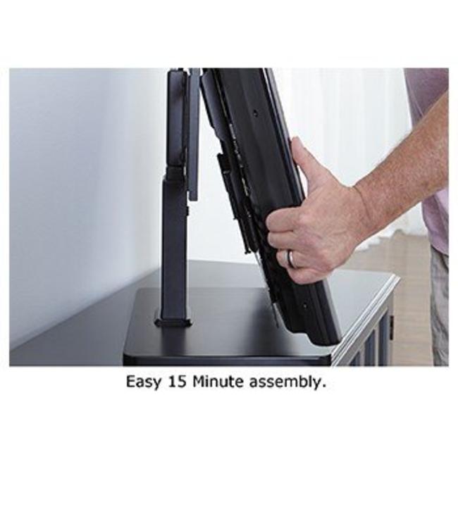 Sanus VTVS1-B2 Universal Swivel TV Pedestal Stand