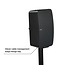 Flexson Floor stand fixed height for Sonos Five/Play:5 Speaker