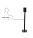 Flexson One/One SL/Play:1 Fixed speaker stand in Black or White finish