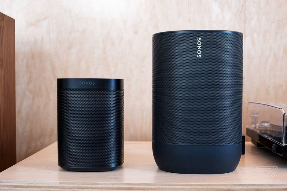 Sonos speakers including Sonos One and Sonos Move from Powerbutton