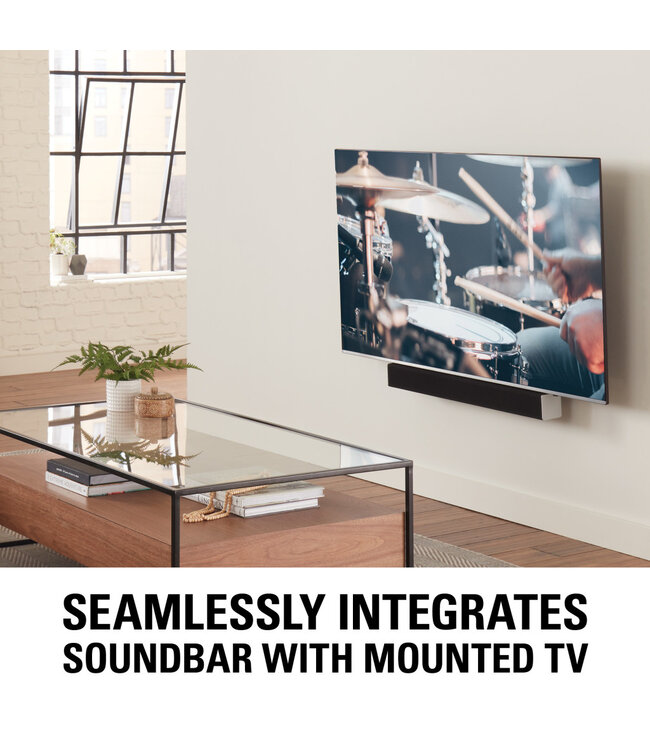 Sanus SASB1-B1 Depth Adjustable Universal Soundbar Mount