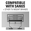 Sanus SASB1-B1 Depth Adjustable Universal Soundbar Mount