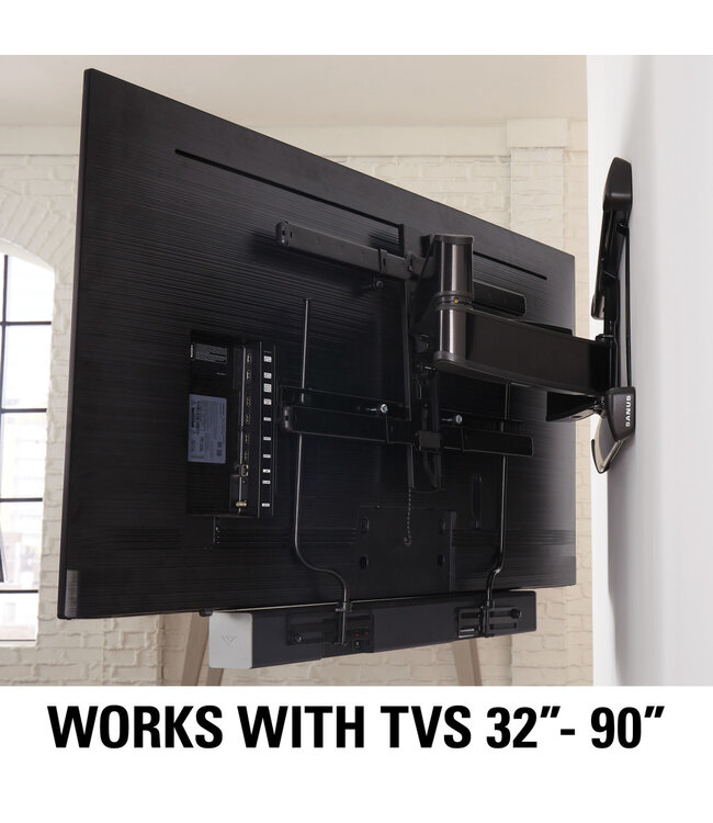 Sanus SASB1-B1 Depth Adjustable Universal Soundbar Mount