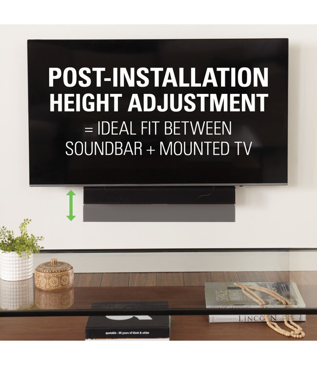 Sanus SASB1-B1 Depth Adjustable Universal Soundbar Mount