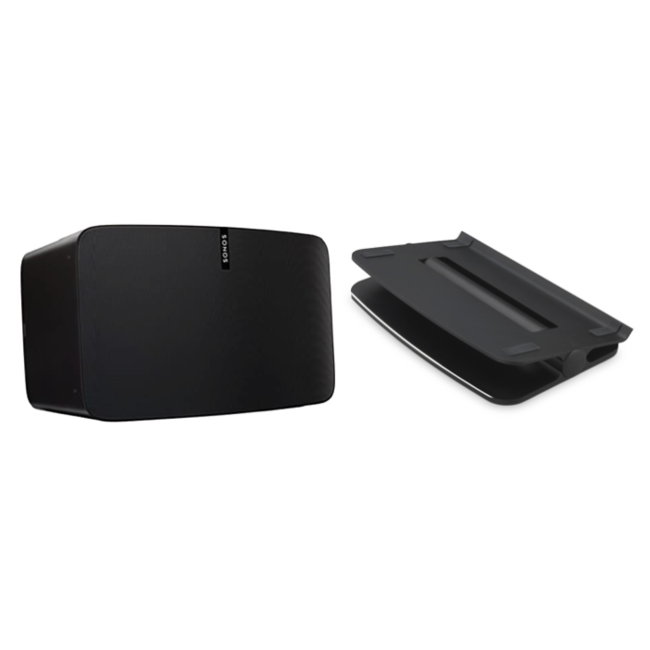 Sonos Five Wireless Speaker & Flexson Desk Top Stand Bundle