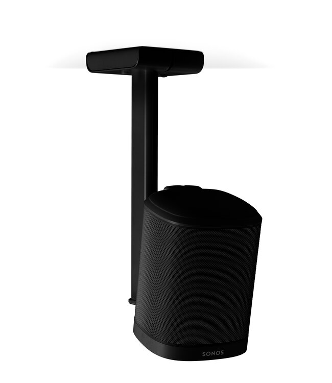 Flexson Ceiling Mount for Sonos One, One SL & Play:1 - Black