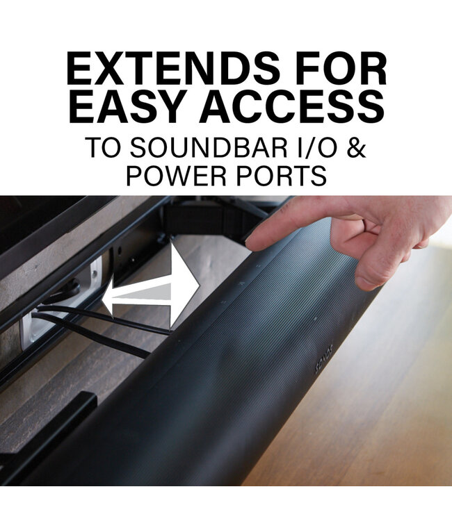 Sanus WSSAWM1-W2 Wall Mount Bracket for Sonos Arc - White