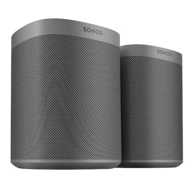 Perseus Kommerciel Render 2x Sonos One SL Multi-room Smart Speaker Bundle (Pair) | Powerbutton -  Powerbutton