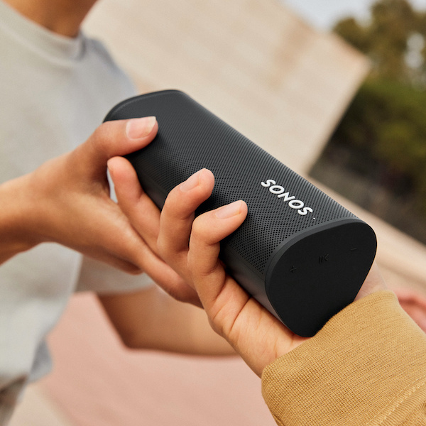 Sonos Roam - Smart speaker - for portable use - Wi-Fi, App-controlled -  2-way - shadow black