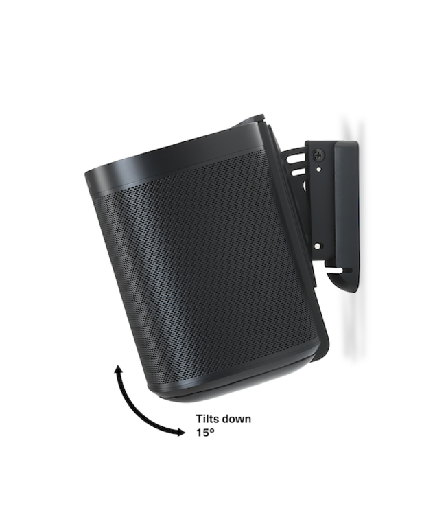 Flexson Swivel & Tilt Wall Mount Bracket 2 pack for Sonos One/One SL/Play:1 Speaker