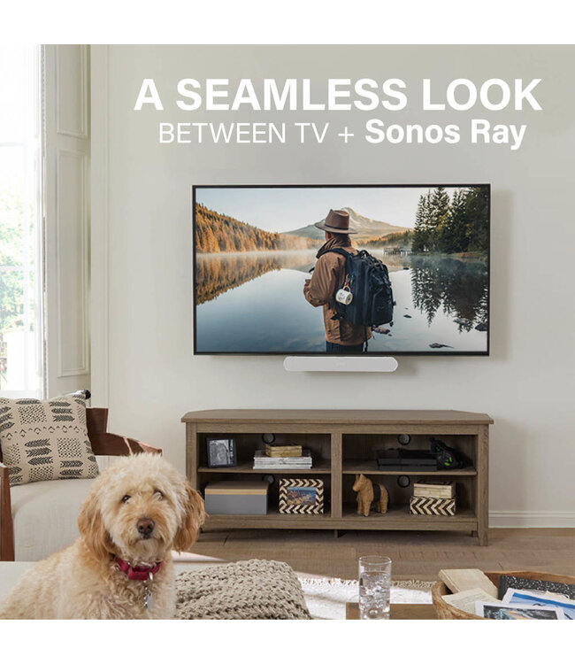 Sanus WSSAFM1-B2 Soundbar Mount for Sonos Ray