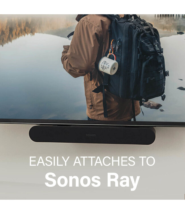 Sanus WSSAFM1-B2 Soundbar Mount for Sonos Ray