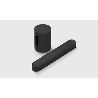 Sonos Beam (Gen 2) Soundbar & Sonos Sub Mini Subwoofer Bundle