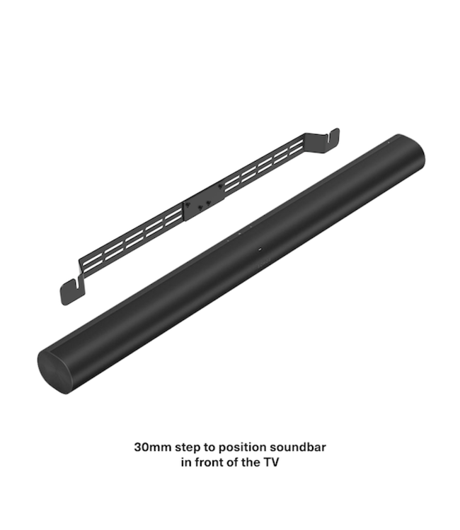 Flexson Wall Mount Bracket For Sonos Arc - Black or White