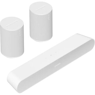 Sonos Ray Soundbar & 2x Sonos Era 100 Speaker Bundle