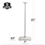 Sanus WSSE31 Floor Stand for Sonos Era 300 Speaker (Single)