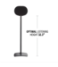 Sanus WSSE32 2x Fixed Height Speaker Stands for Sonos Era 300