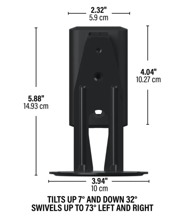 Sanus WSWME11 Wall Mount Bracket For Sonos Era 100