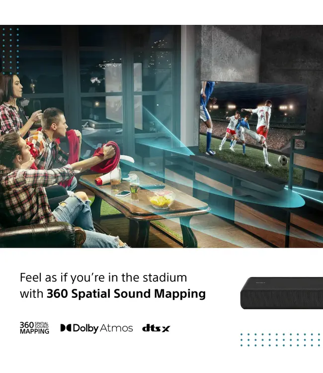 Sony HTA-3000 3.1 Channel Dolby Atmos Soundbar