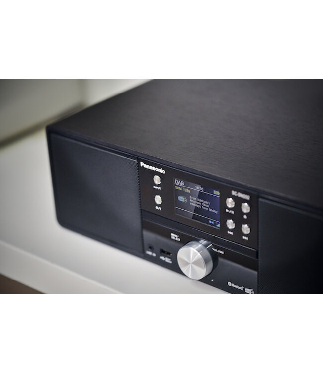 Panasonic SC-DM202 Bluetooth All-in-One Stereo System - Black