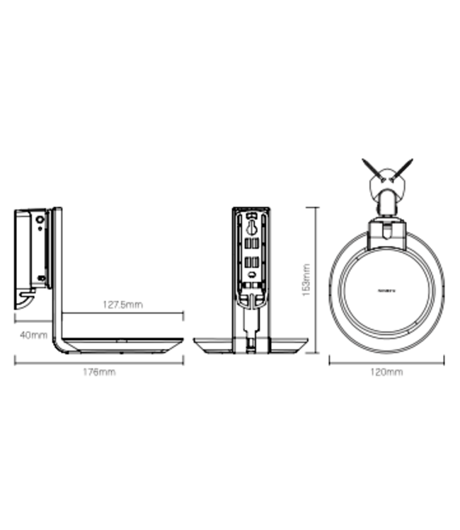 Flexson Wall Mount Bracket for Sonos Era 100