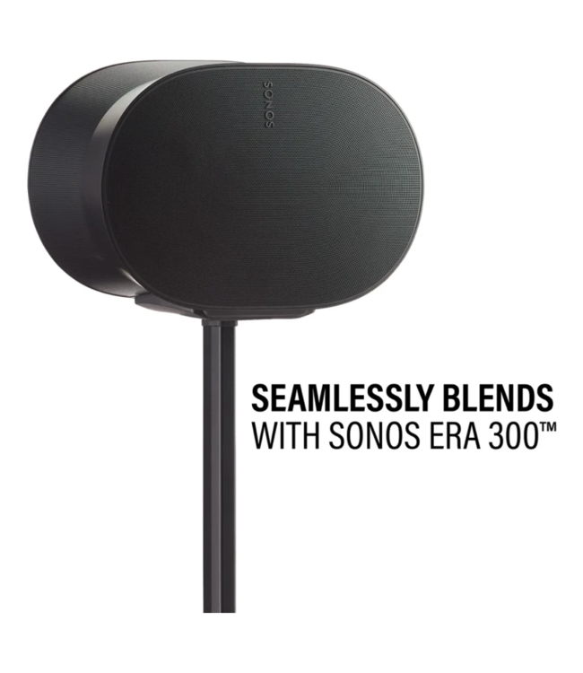 Sanus WSSE3A1 Height Adjustable Speaker Stand for Sonos Era 300