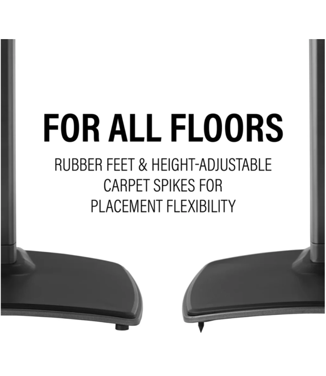 Sanus WSSE3A1 Height Adjustable Speaker Stand for Sonos Era 300