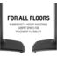 Sanus WSSE3A1 Height Adjustable Floor Stand for Sonos Era 300 (Single)