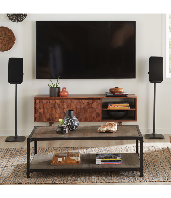 Sanus WSS52-B2 Speaker Stand for Sonos Five/Play 5 Black