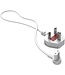 Flexson 35CM Power Cable for Sonos Era100, Era300, Arc, Ray, Beam, Amp, Five, Sub (Gen:3), Sub Mini and Play 5 (Gen:2)