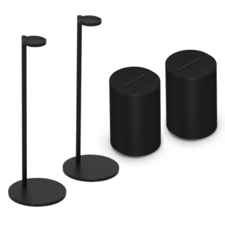 Sonos Lifestyle Set - Era 100 (Pair) & Speaker Stands (Pair)
