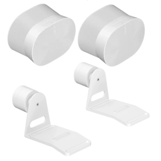 Sonos 2x ERA 300 Smart Speaker & 2x Sonos Wall Bracket Bundle