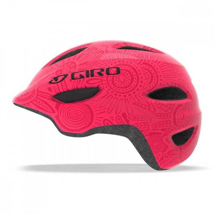 Giro Giro Scamp Fietshelm Kinderen fel roze pearl profiel