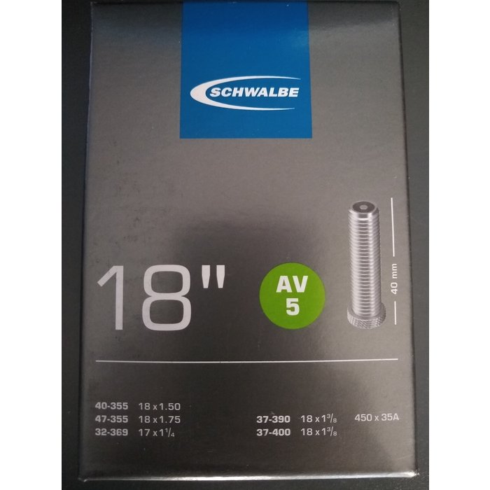 Schwalbe Binnenband 18" schrader 40mm